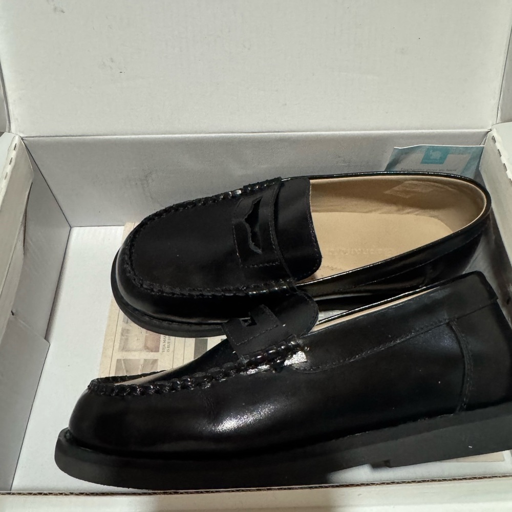 Elephantito Black Dress Shoes Sleek Loafers